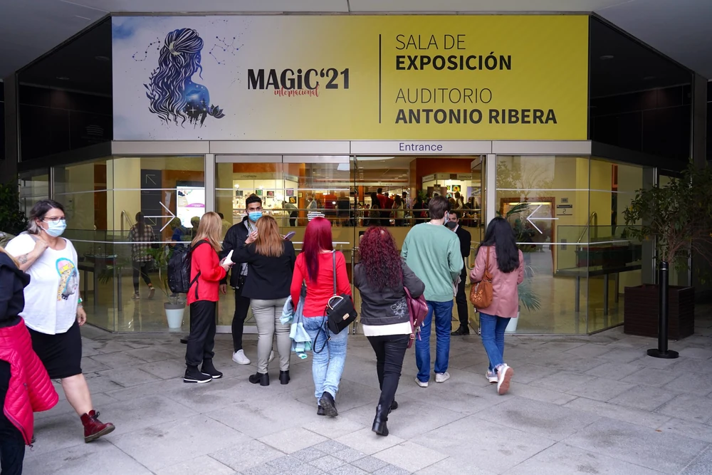 Vista de la edición MAGiC 2021 en Barcelona